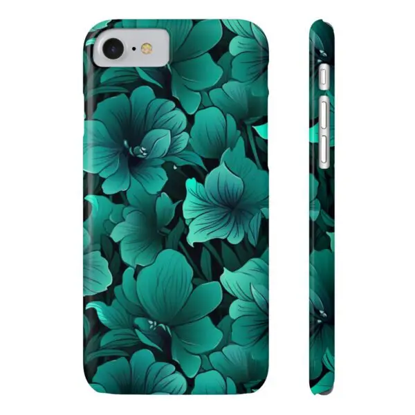 Viridian Elegance Slim Phone Case for Samsung, Iphone and Google Pixel - Image 64