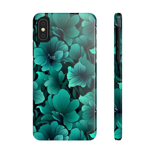 Viridian Elegance Slim Phone Case for Samsung, Iphone and Google Pixel - Image 58