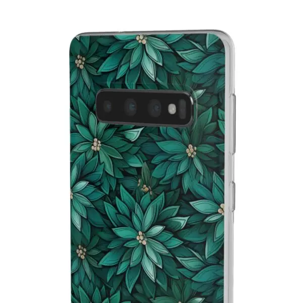 Viridian Flower Flex Phone Case for Iphone, Samsung and Google Pixel - Image 252