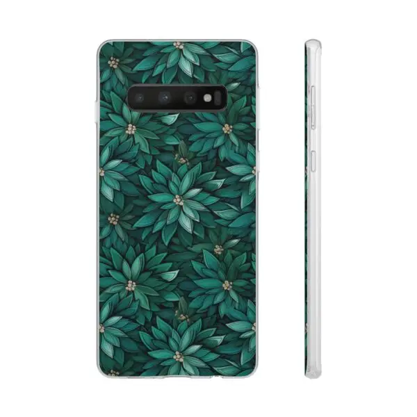 Viridian Flower Flex Phone Case for Iphone, Samsung and Google Pixel - Image 251