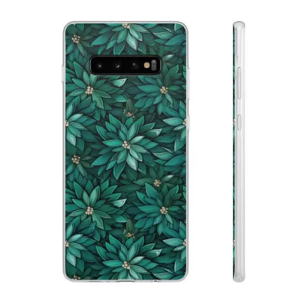 Viridian Flower Flex Phone Case for Iphone, Samsung and Google Pixel - Image 257