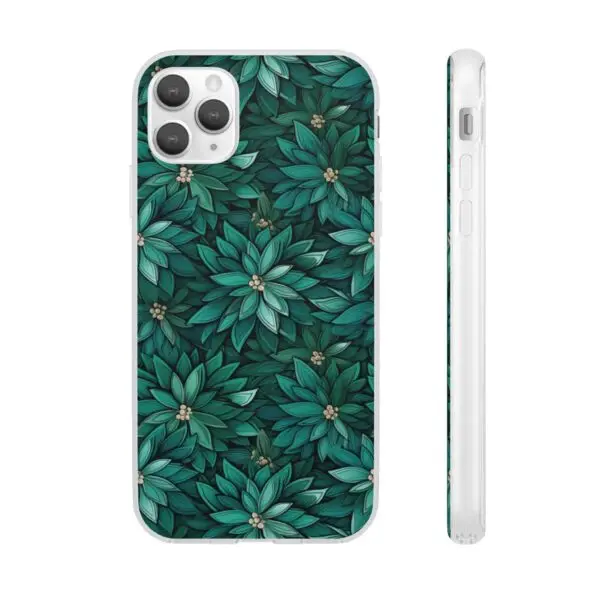 Viridian Flower Flex Phone Case for Iphone, Samsung and Google Pixel - Image 63