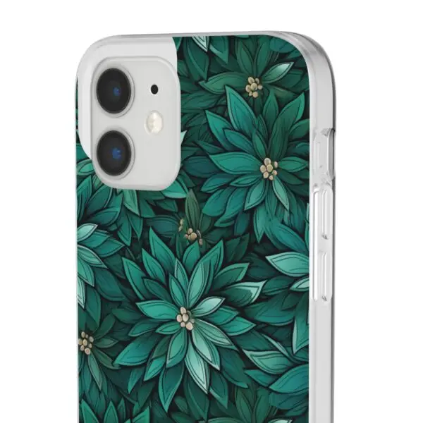 Viridian Flower Flex Phone Case for Iphone, Samsung and Google Pixel - Image 141