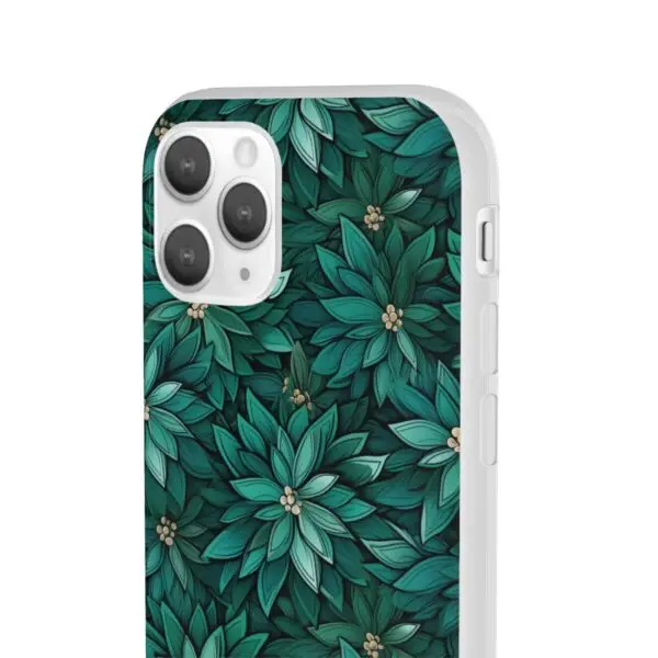 Viridian Flower Flex Phone Case for Iphone, Samsung and Google Pixel - Image 161