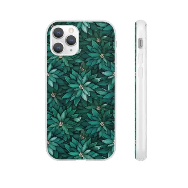 Viridian Flower Flex Phone Case for Iphone, Samsung and Google Pixel - Image 160