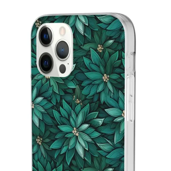 Viridian Flower Flex Phone Case for Iphone, Samsung and Google Pixel - Image 149