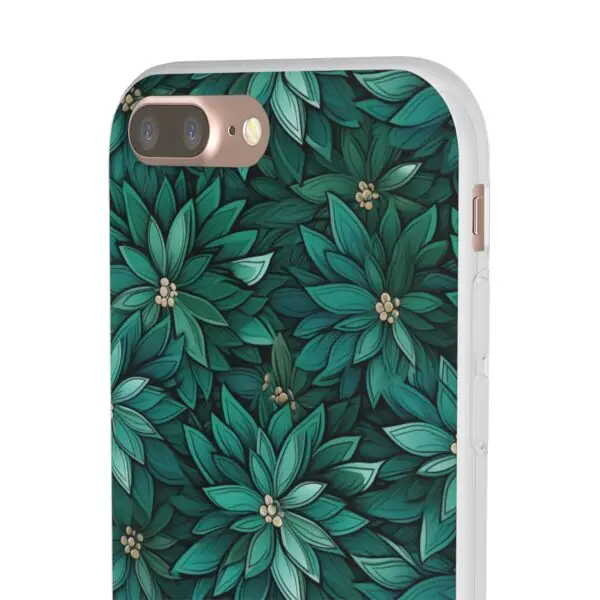 Viridian Flower Flex Phone Case for Iphone, Samsung and Google Pixel - Image 203