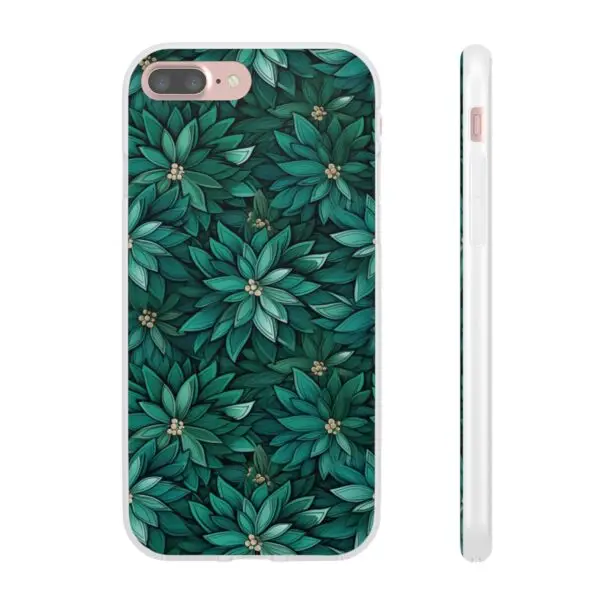 Viridian Flower Flex Phone Case for Iphone, Samsung and Google Pixel - Image 202
