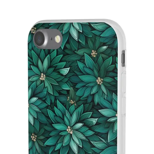 Viridian Flower Flex Phone Case for Iphone, Samsung and Google Pixel - Image 199
