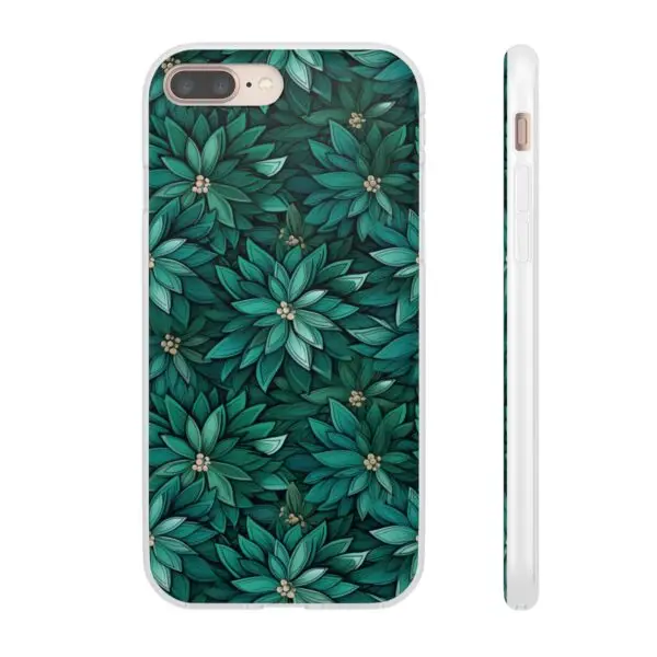 Viridian Flower Flex Phone Case for Iphone, Samsung and Google Pixel - Image 194