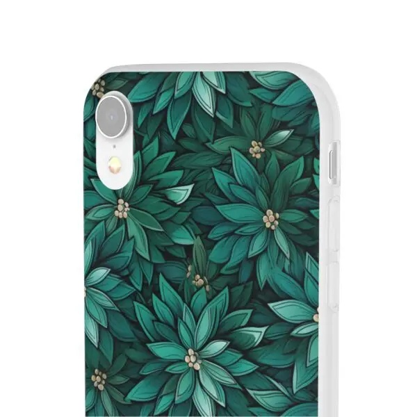 Viridian Flower Flex Phone Case for Iphone, Samsung and Google Pixel - Image 173