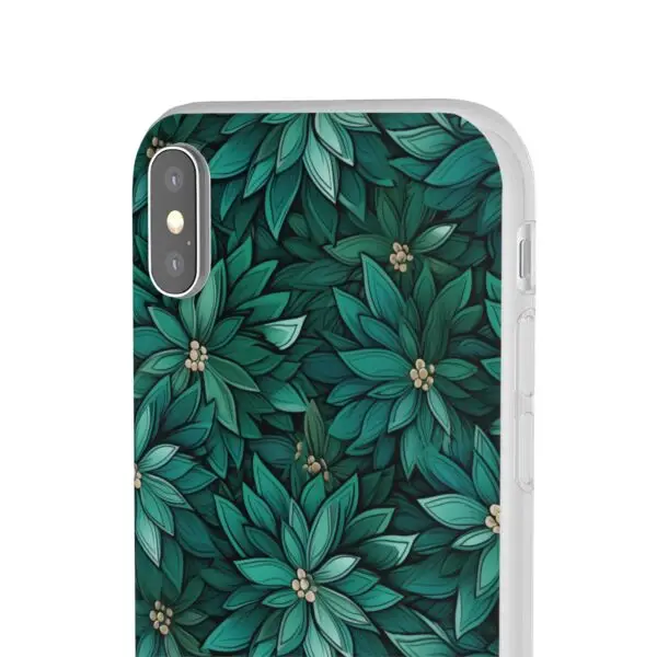 Viridian Flower Flex Phone Case for Iphone, Samsung and Google Pixel - Image 187