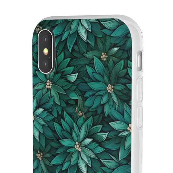 Viridian Flower Flex Phone Case for Iphone, Samsung and Google Pixel - Image 183