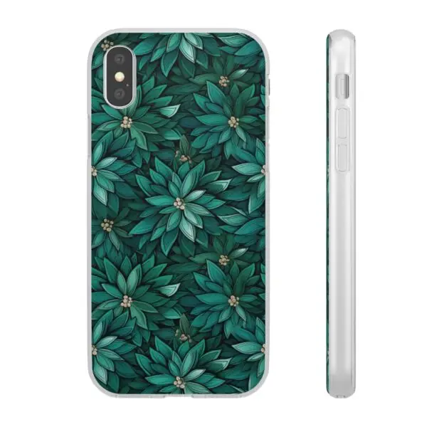 Viridian Flower Flex Phone Case for Iphone, Samsung and Google Pixel - Image 182