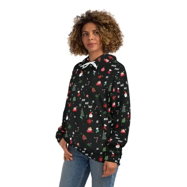 Festive Elegance Christmas All-Over-Print Hoodie - Image 8