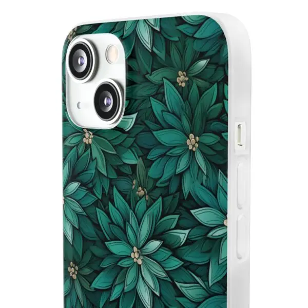 Viridian Flower Flex Phone Case for Iphone, Samsung and Google Pixel - Image 249