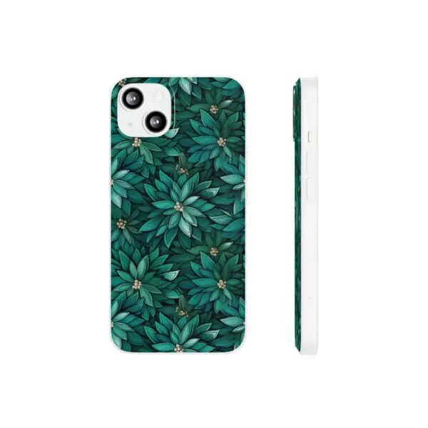 Viridian Flower Flex Phone Case for Iphone, Samsung and Google Pixel - Image 248