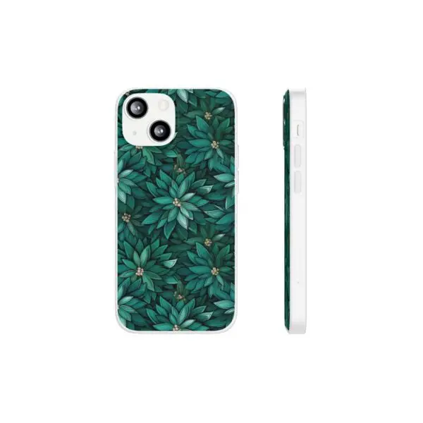 Viridian Flower Flex Phone Case for Iphone, Samsung and Google Pixel - Image 122
