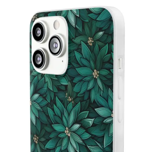 Viridian Flower Flex Phone Case for Iphone, Samsung and Google Pixel - Image 137