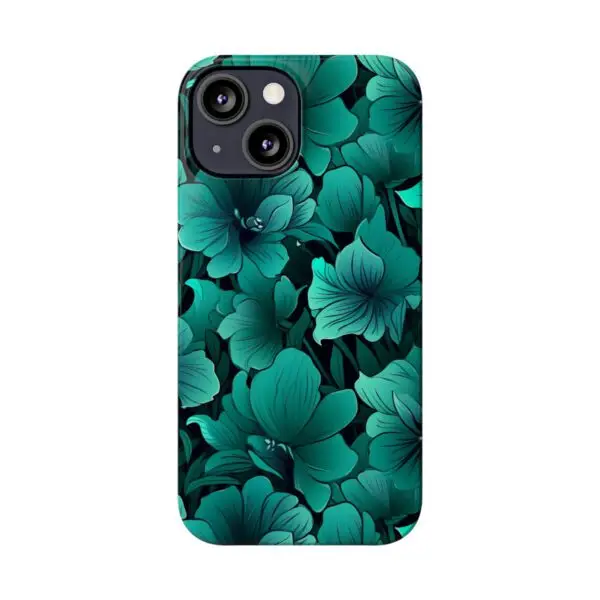 Viridian Elegance Slim Phone Case for Samsung, Iphone and Google Pixel - Image 79