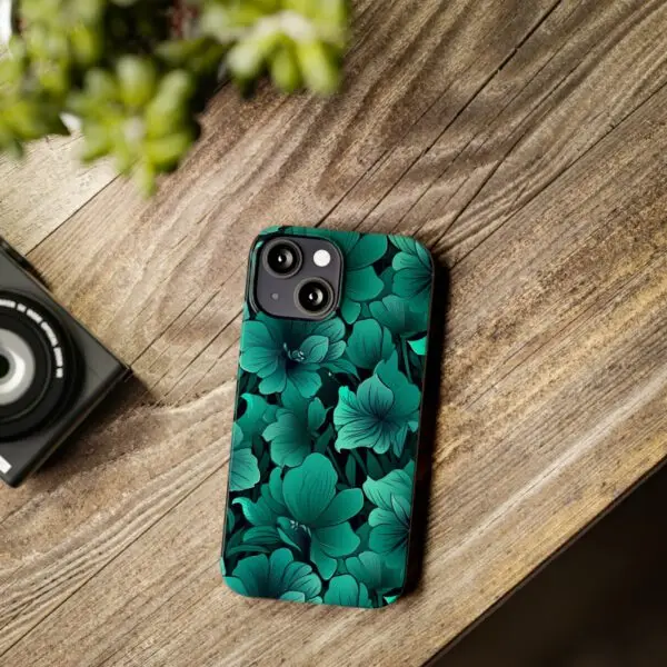 Viridian Elegance Slim Phone Case for Samsung, Iphone and Google Pixel - Image 81