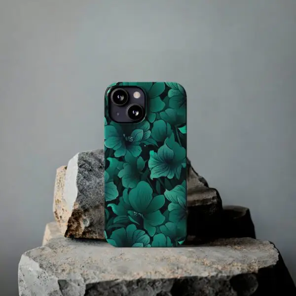 Viridian Elegance Slim Phone Case for Samsung, Iphone and Google Pixel - Image 82