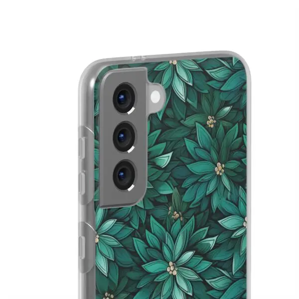 Viridian Flower Flex Phone Case for Iphone, Samsung and Google Pixel - Image 19