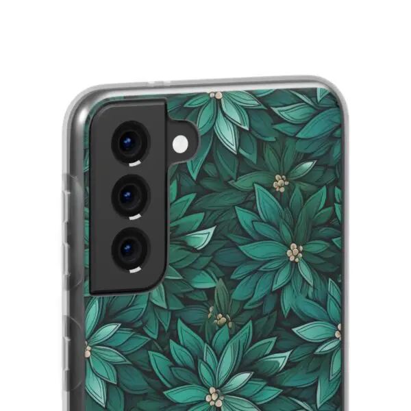 Viridian Flower Flex Phone Case for Iphone, Samsung and Google Pixel - Image 23