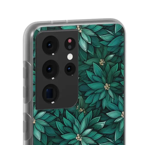 Viridian Flower Flex Phone Case for Iphone, Samsung and Google Pixel - Image 27