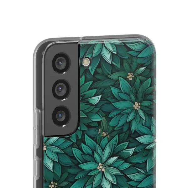 Viridian Flower Flex Phone Case for Iphone, Samsung and Google Pixel - Image 285
