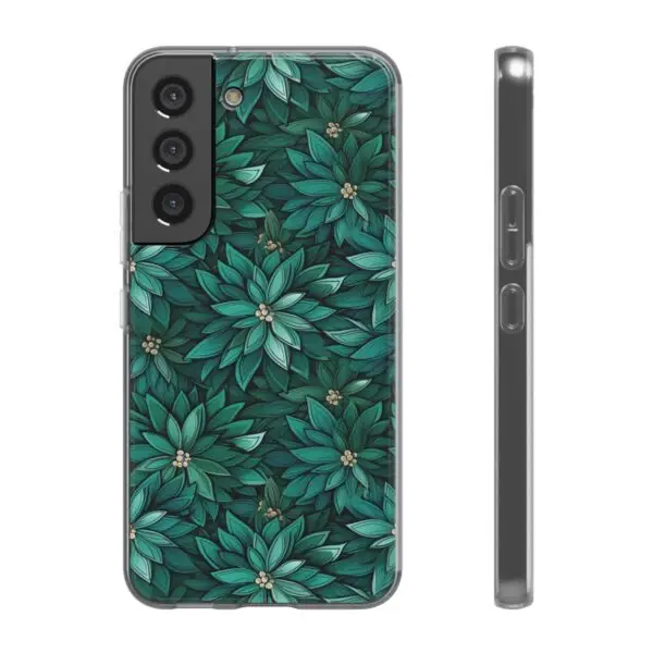 Viridian Flower Flex Phone Case for Iphone, Samsung and Google Pixel - Image 284