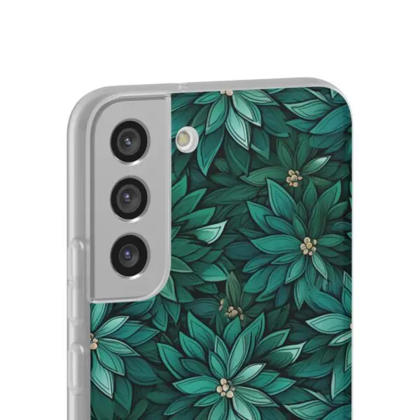 Viridian Flower Flex Phone Case for Iphone, Samsung and Google Pixel - Image 234