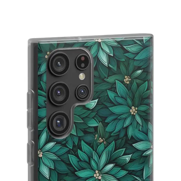 Viridian Flower Flex Phone Case for Iphone, Samsung and Google Pixel - Image 237