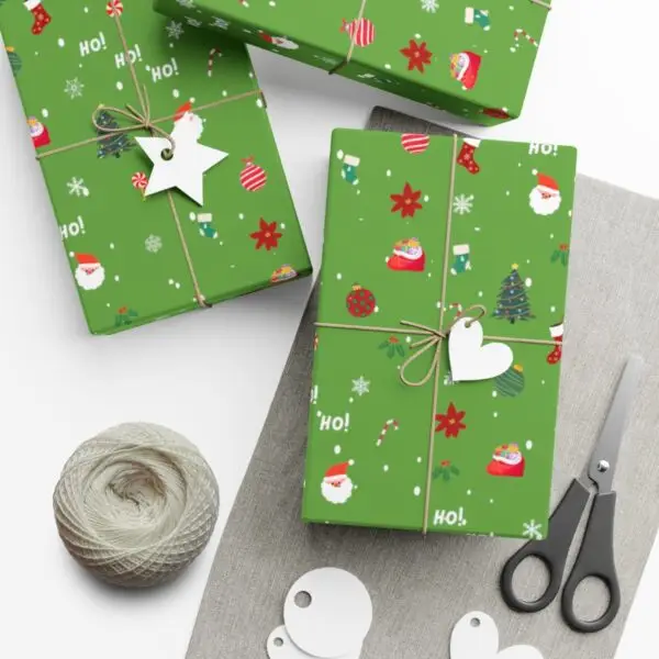 Christmas Gift Wrap Papers - Image 3