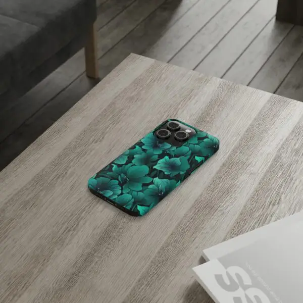 Viridian Elegance Slim Phone Case for Samsung, Iphone and Google Pixel - Image 68