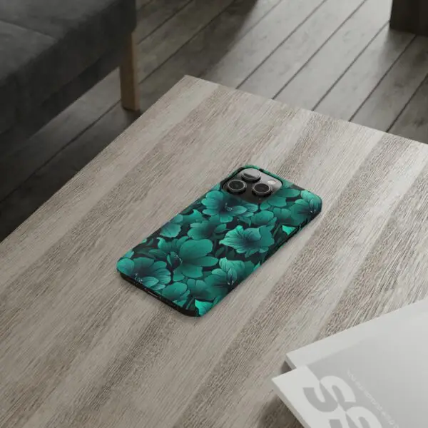 Viridian Elegance Slim Phone Case for Samsung, Iphone and Google Pixel - Image 72