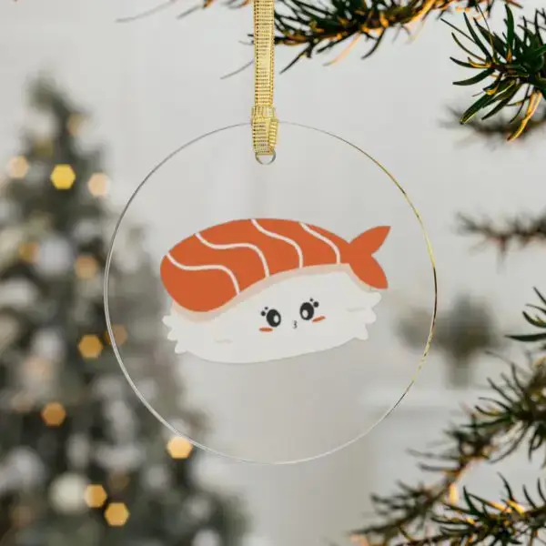 Smiling Sushi Acrylic Ornaments - Image 3