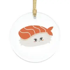 Smiling Sushi Acrylic Ornaments