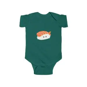 Smiling Sushi Infant Fine Jersey Bodysuit