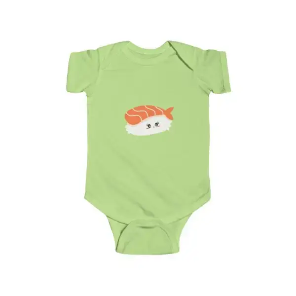 Smiling Sushi Infant Fine Jersey Bodysuit - Image 9