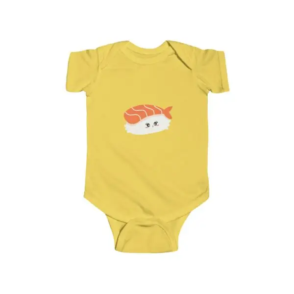 Smiling Sushi Infant Fine Jersey Bodysuit - Image 7