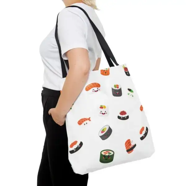 Sushi Smiles Tote Bag (AOP) - Image 4