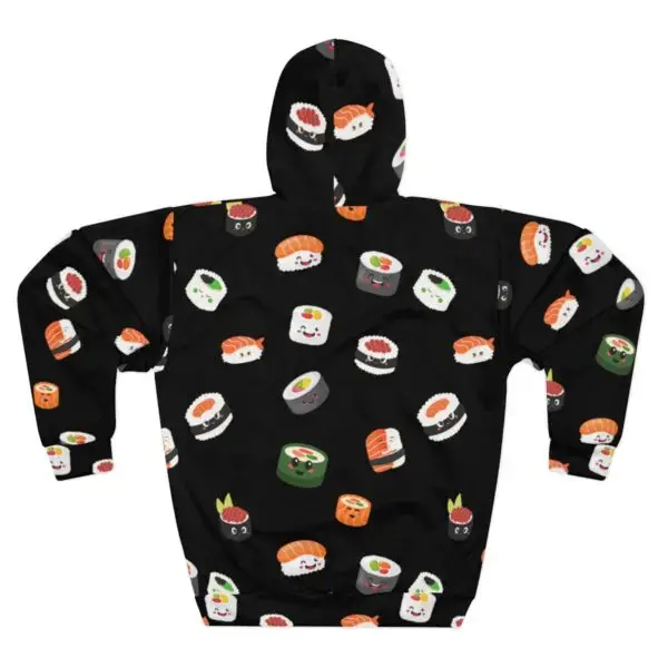Sushi Smiles Unisex Pullover Hoodie (AOP) - Image 2