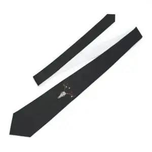 Reindeer Necromancy Goth Holiday Necktie