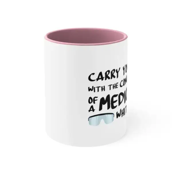 Confidence of a Mediocre White Man Accent Coffee Mug, 11oz - Image 2