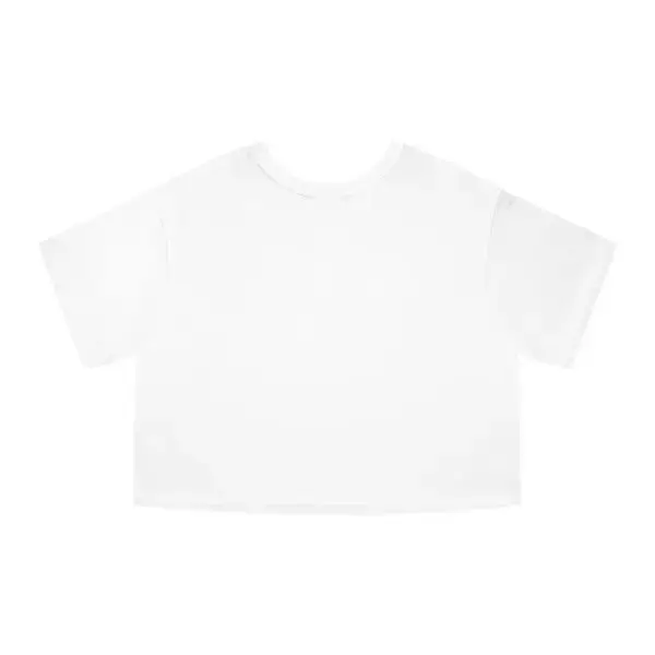 Confidence of a Mediocre White Man Champion Women's Heritage Cropped T-Shirt - Image 3