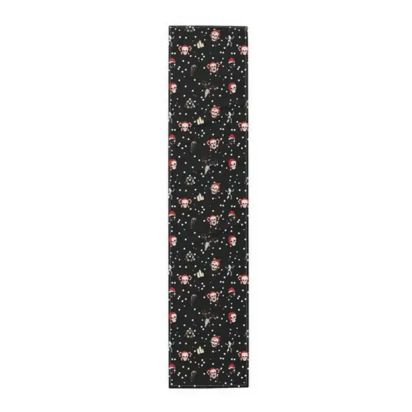 Nocturnal Yuletide Goth Holiday Table Runner (Cotton, Poly) - Image 6