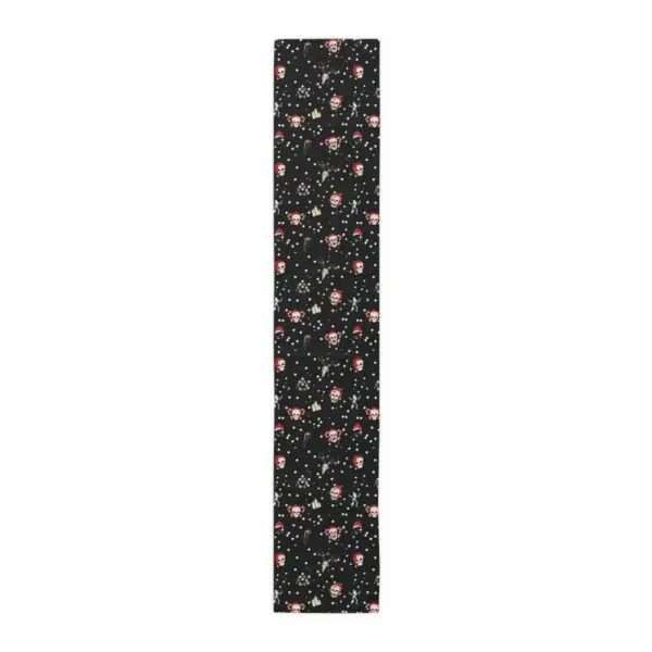 Nocturnal Yuletide Goth Holiday Table Runner (Cotton, Poly) - Image 16