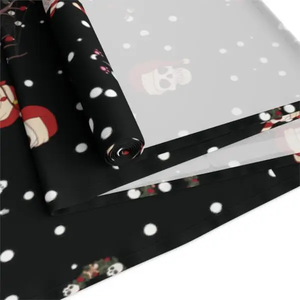 Nocturnal Yuletide Goth Holiday Table Runner (Cotton, Poly) - Image 18
