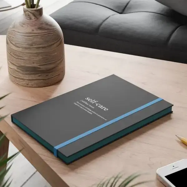 Self Care Journal Color Contrast Notebook - Ruled - Image 12